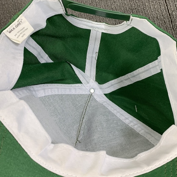 Max Grey Snapback Hat Mens OSFA Green Lightweight Baseball Cap NWT - Picture 13 of 15